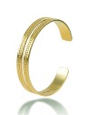 Victoria Walls Bracciale doppio solido Aurevia Gold VWB260667G donna