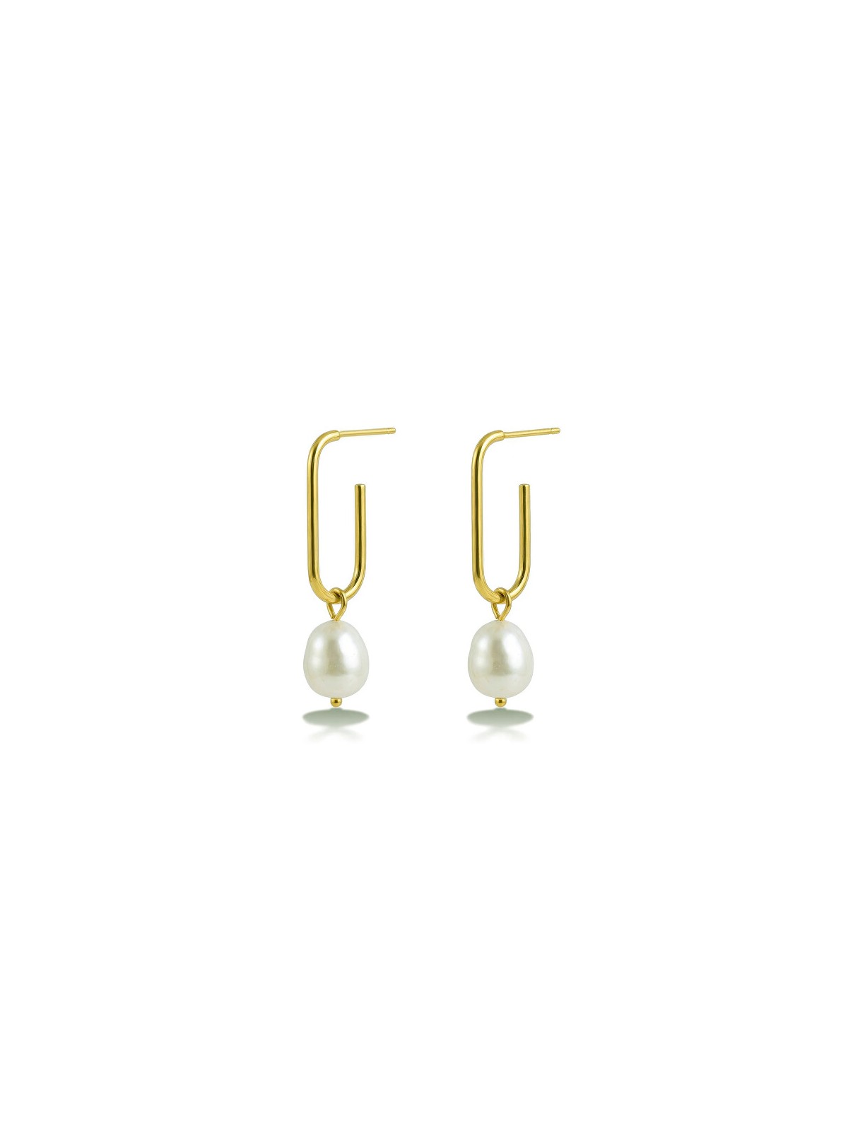 Victoria Walls Orecchini 2 in 1 placcati oro con perla Sylmara Gold VWE260814G donna