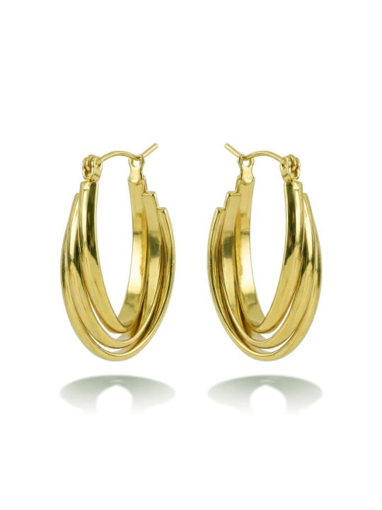 Victoria Walls Orecchini alla moda placcati in oro Xavielle Gold VWE260749G donna