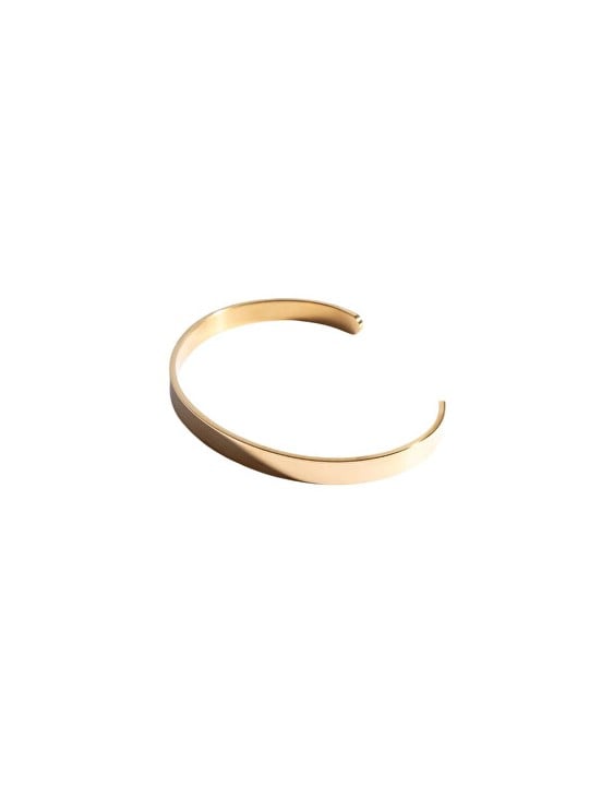 Marc Malone Bracciale aperto placcato oro Genesis MCGB6119G uomo