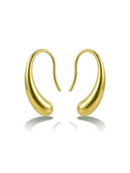 Victoria Walls Orecchini moderni placcati in oro Gold Lavielle VWE260589G donna
