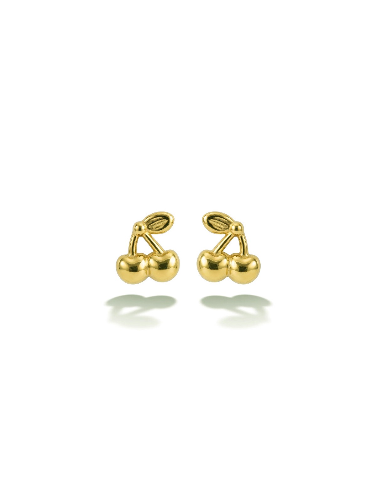 Victoria Walls Orecchini giocosi placcati in oro Cherry Gold VWE260763G donna