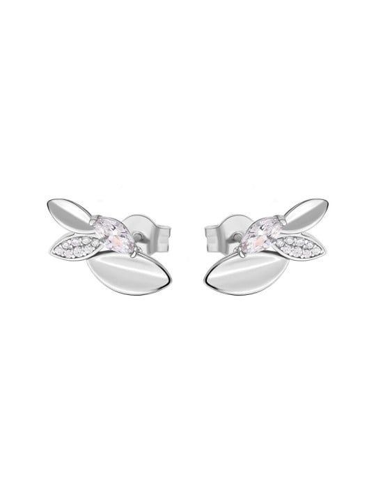 Rosato Affascinanti orecchini in argento con zirconi cubici Gaia RZGA50 donna