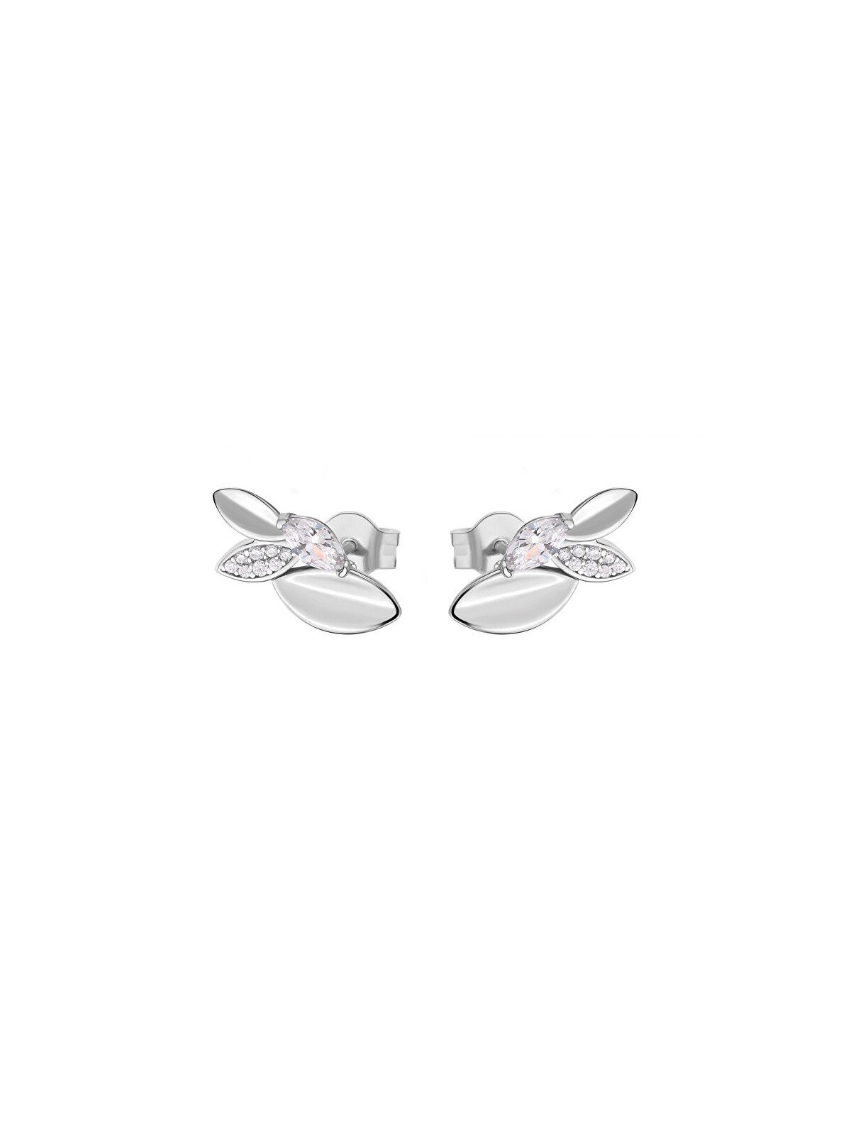 Rosato Affascinanti orecchini in argento con zirconi cubici Gaia RZGA50 donna