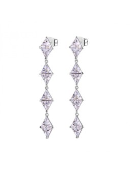 Rosato Orecchini di lusso in argento con zirconi Vittoria RZVT25 donna