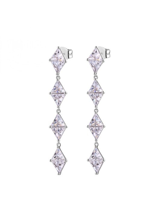 Rosato Orecchini di lusso in argento con zirconi Vittoria RZVT25 donna