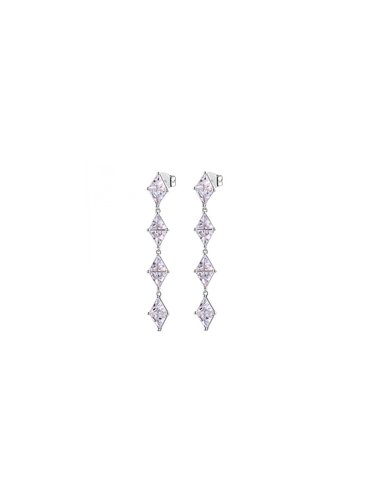 Rosato Orecchini di lusso in argento con zirconi Vittoria RZVT25 donna