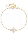 Rosato Bracciale da donna placcato oro con zirconi cubici Gemma RZGE20 donna