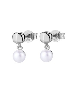 Rosato Orecchini in argento con vera perla Azzurra RXAZ027 donna