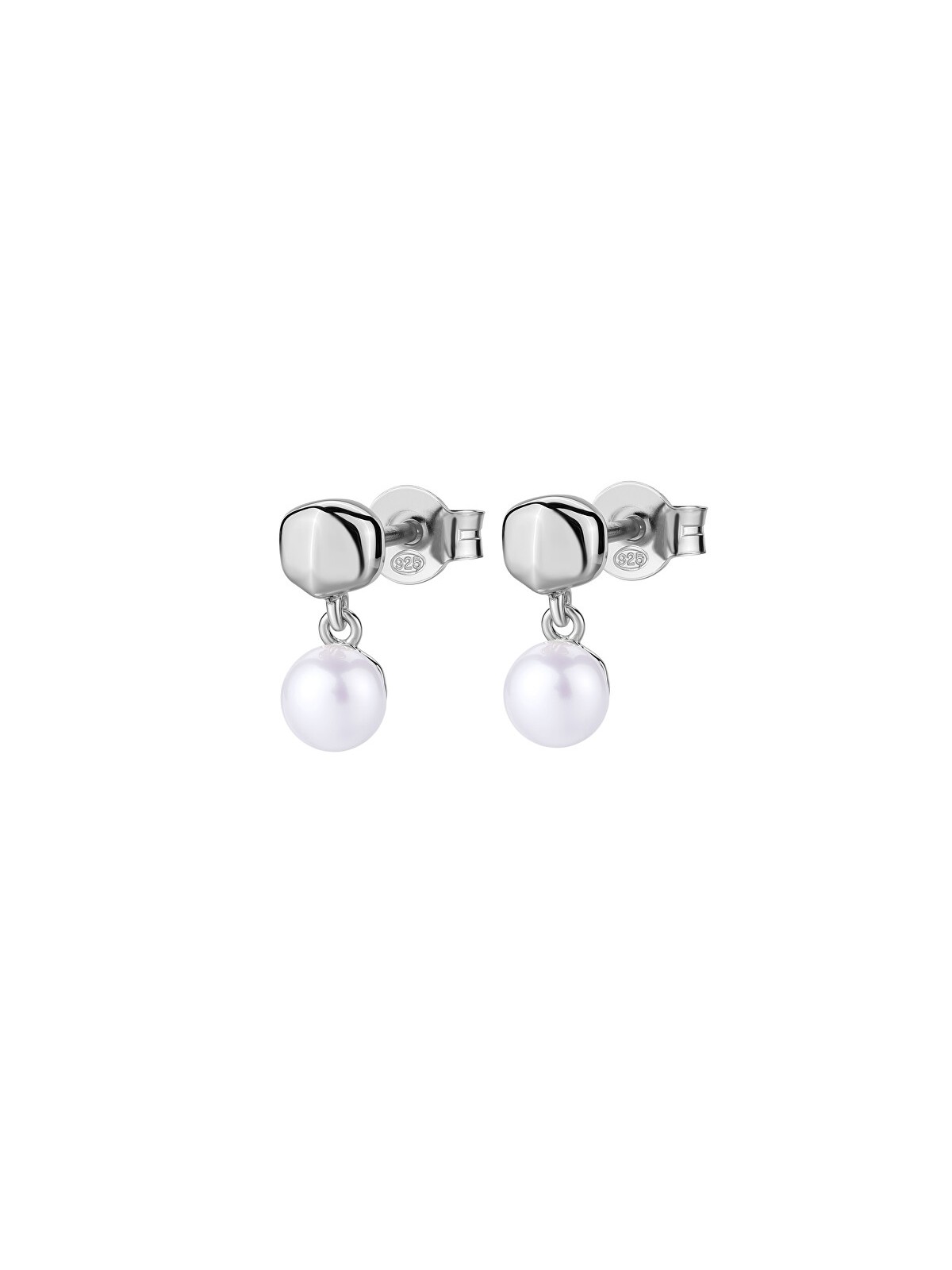 Rosato Orecchini in argento con vera perla Azzurra RXAZ027 donna