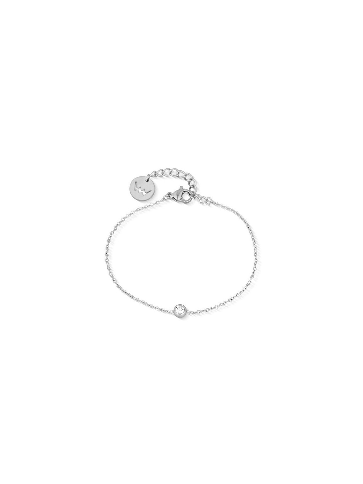 Vuch Braccialetto delicato con cristallo Gem Silver donna