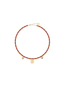 Liu Jo Collana di perline colorate in acciaio Icones LJ3155 donna