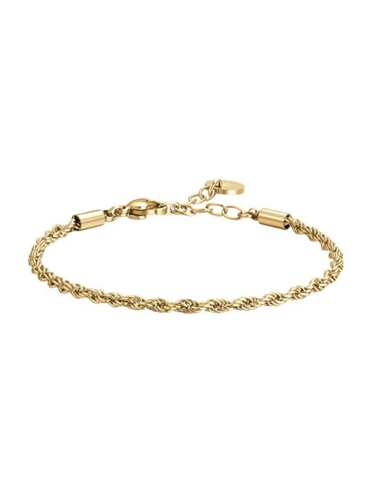 Luca Barra Bracciale moderno placcato oro da donna Valis BK2783 donna