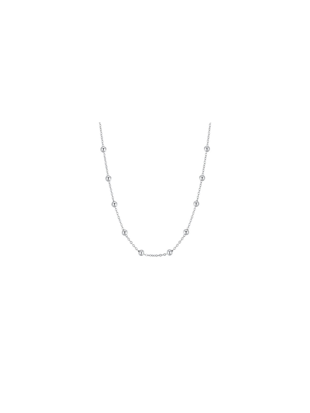 Luca Barra Collana da donna in acciaio con sfere CK2111 donna