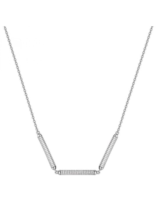Rosato Collana in argento con zirconi Bianca RZBI10 donna