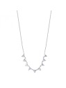Rosato Incantevole collana in argento con zirconi Vittoria RZVT01 donna