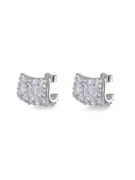 Rosato Orecchini originali in argento con zirconi cubici Gemma RZGE44 donna