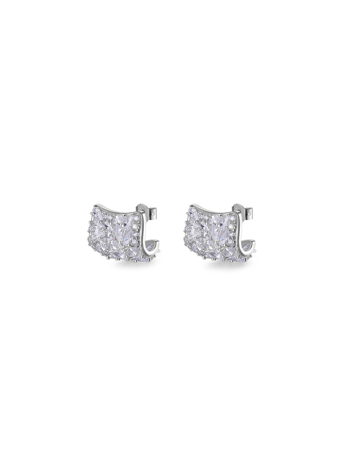 Rosato Orecchini originali in argento con zirconi cubici Gemma RZGE44 donna