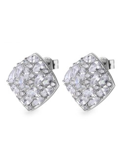 Rosato Orecchini scintillanti in argento Gemma RZGE40 donna