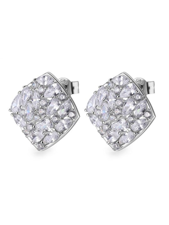 Rosato Orecchini scintillanti in argento Gemma RZGE40 donna