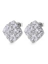 Rosato Orecchini scintillanti in argento Gemma RZGE40 donna
