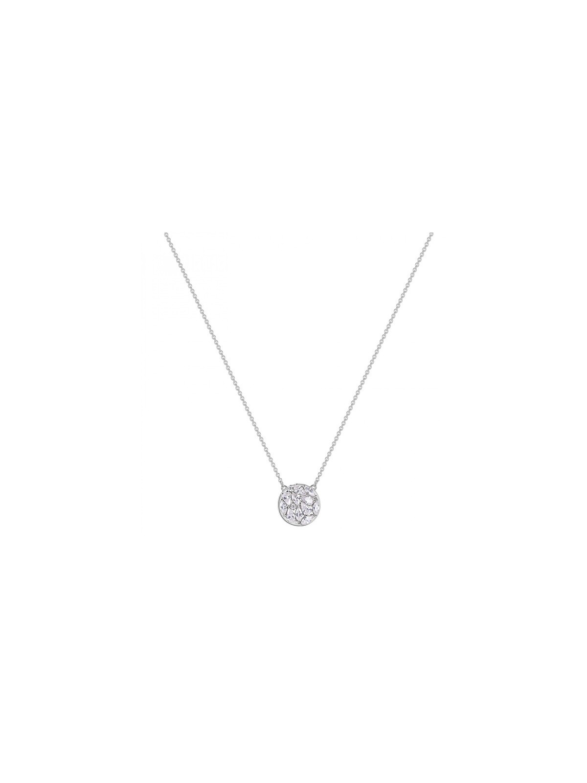 Rosato Elegante collana in argento con gemma in zirconi cubici RZGE09 donna