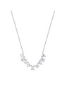 Rosato Elegante collana in argento con zirconi trasparenti Gemma RZGE04 donna