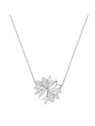 Rosato Splendida collana con fiori in argento sterling RZGA42 donna