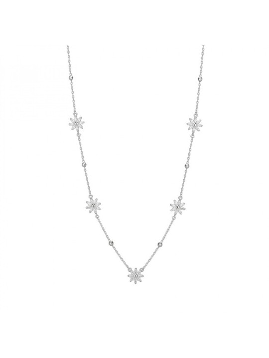 Rosato Incantevole collana da donna con fiori Gaia RZGA64 donna