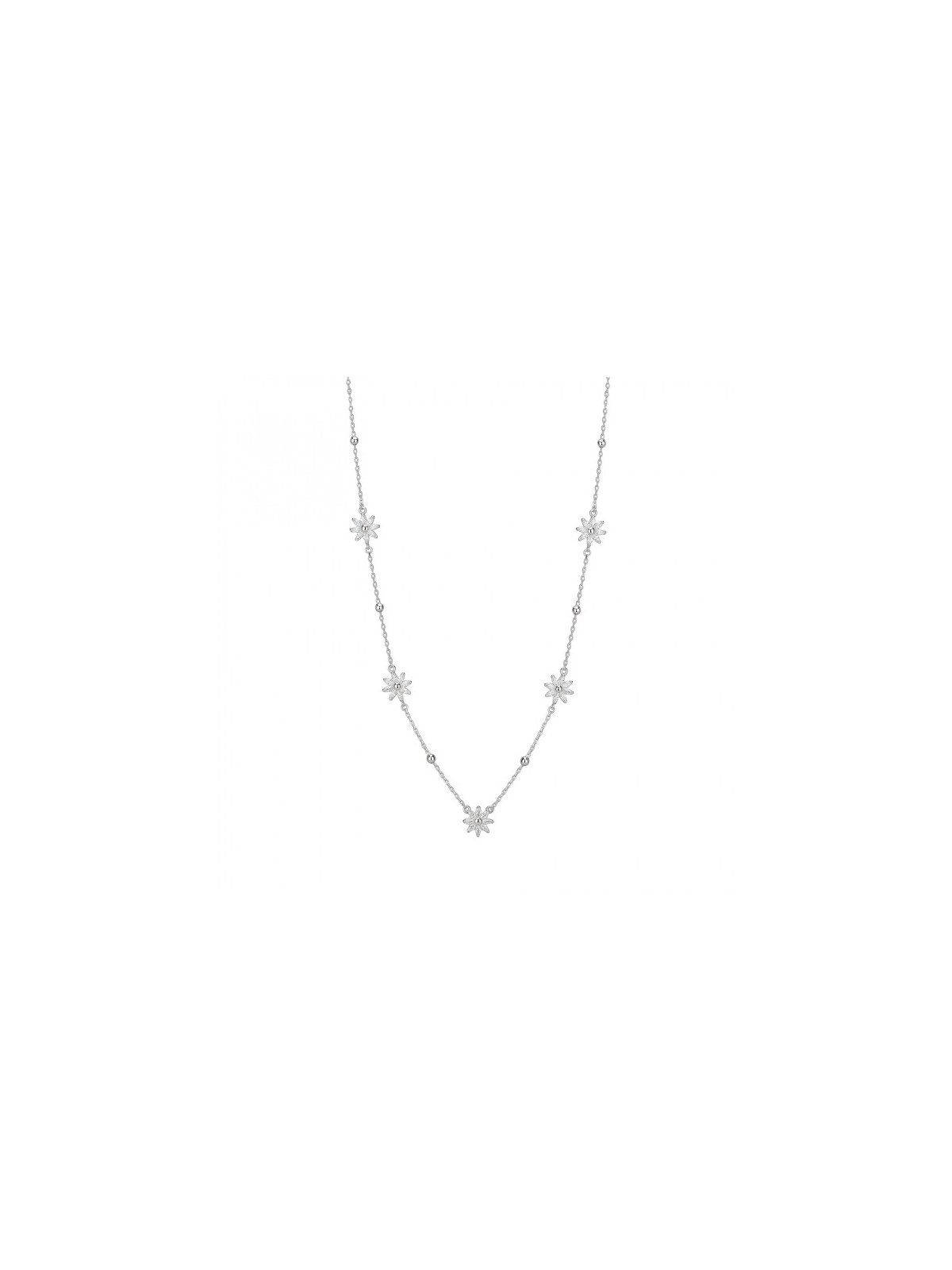 Rosato Incantevole collana da donna con fiori Gaia RZGA64 donna