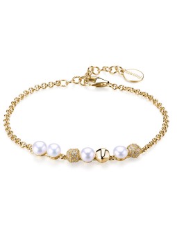 Rosato Bellissimo bracciale placcato oro Azzurra RXAZ016 donna