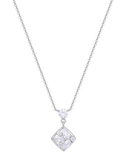 Rosato Elegante collana in argento con zirconi cubici Gemma RZGE54 donna