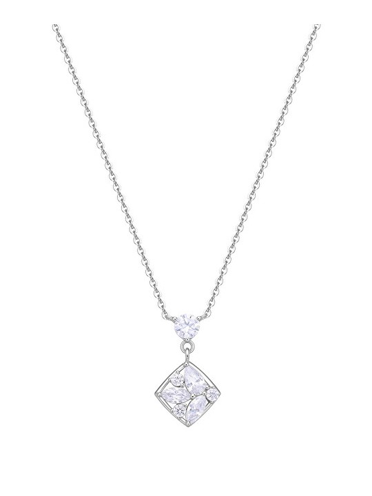 Rosato Elegante collana in argento con zirconi cubici Gemma RZGE54 donna