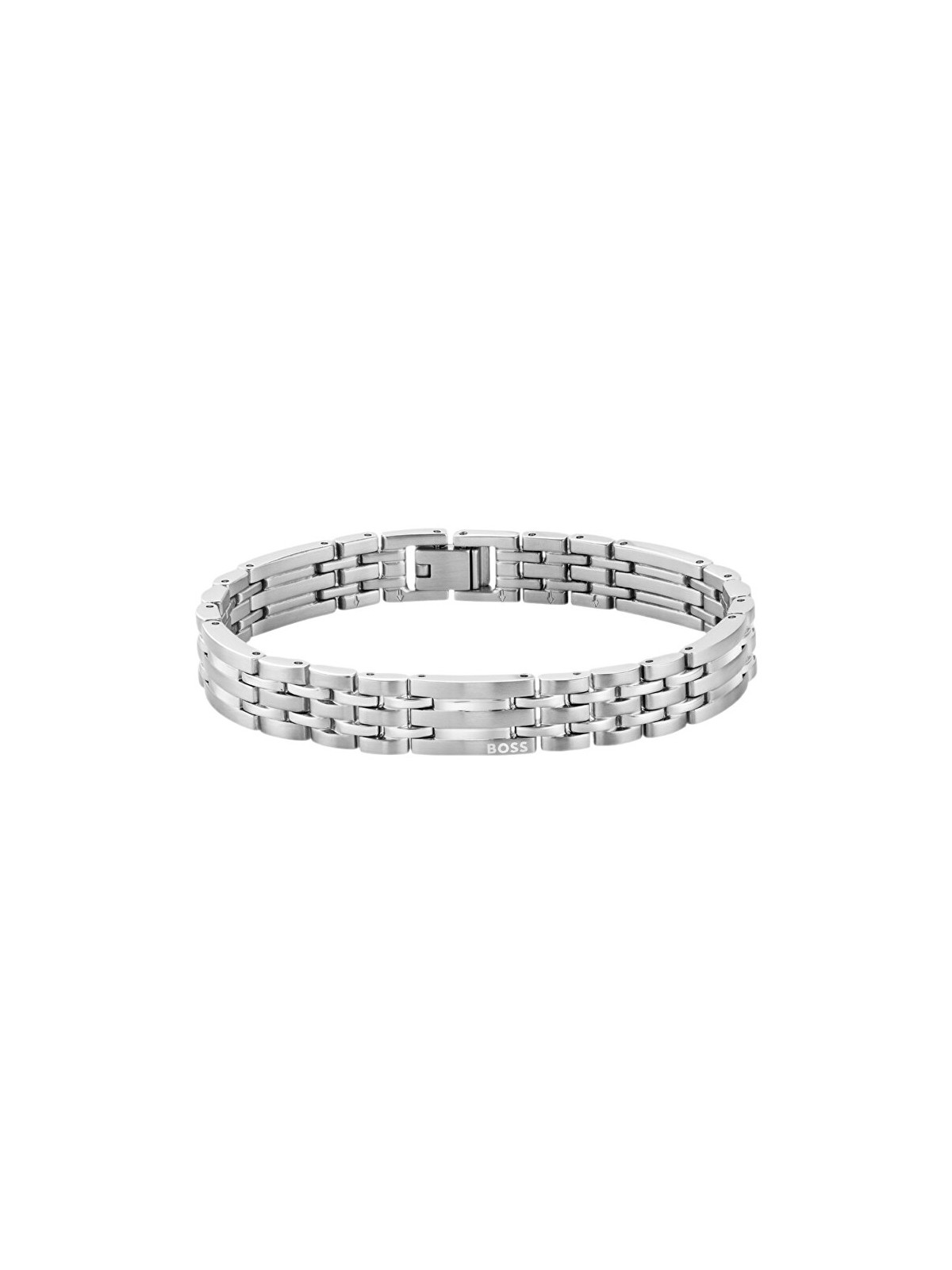 Hugo Boss Bracciale da uomo in acciaio senza tempo Wesley 1580812 uomo