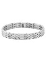 Hugo Boss Bracciale da uomo in acciaio senza tempo Wesley 1580812 uomo