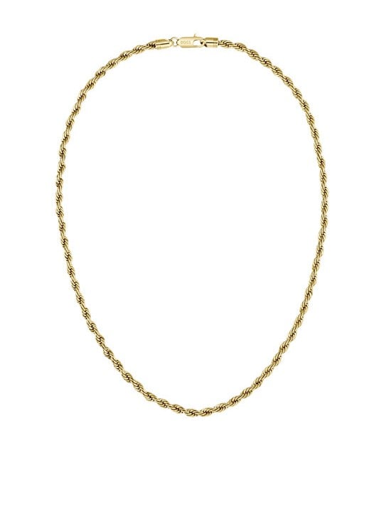 Hugo Boss Elegante collana placcata oro Valis Myles 1580840 uomo
