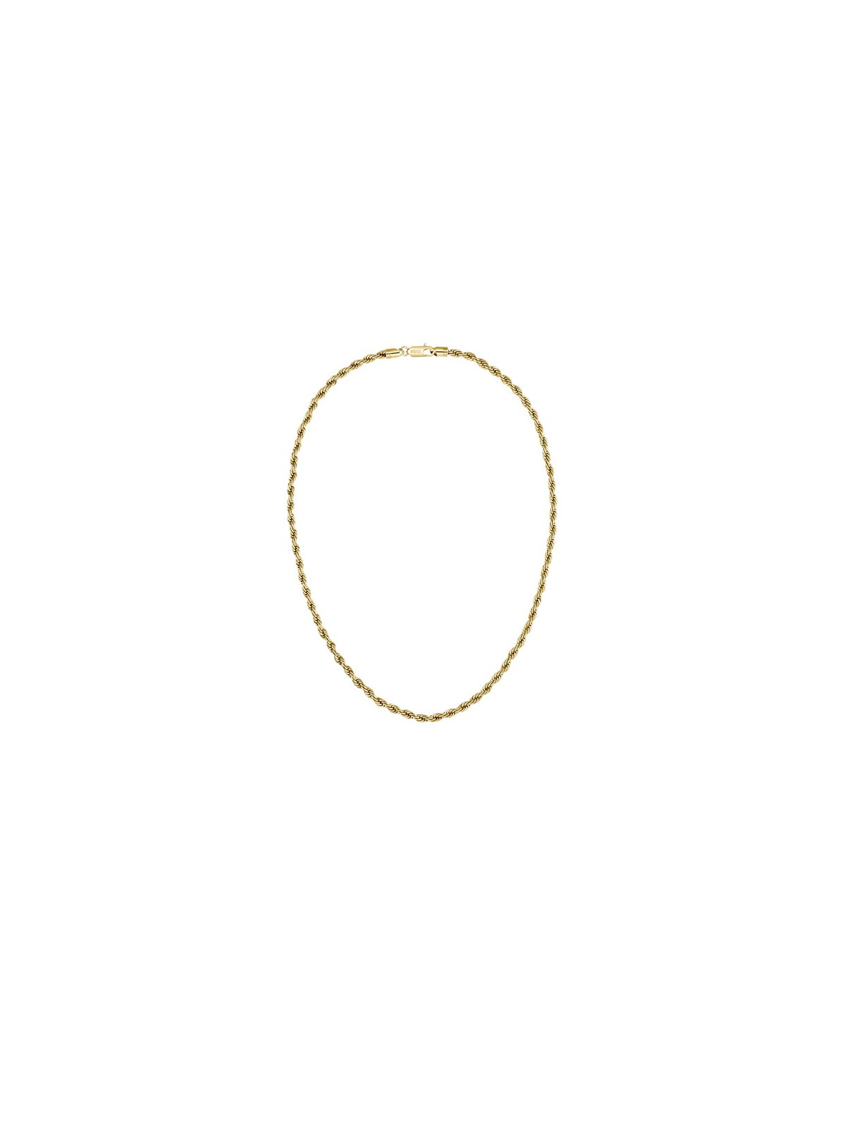Hugo Boss Elegante collana placcata oro Valis Myles 1580840 uomo
