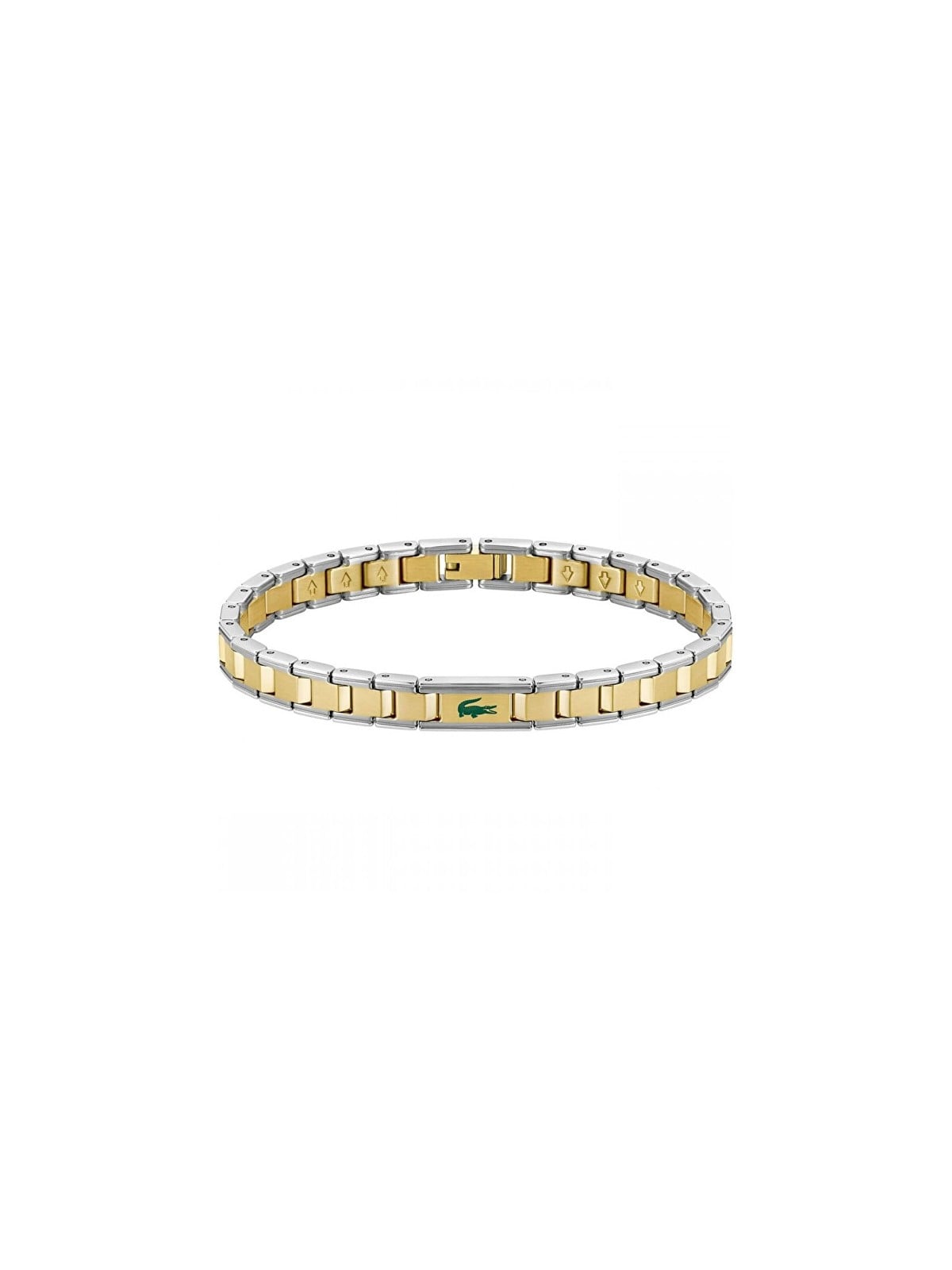 Lacoste Bracciale da uomo in acciaio Metropole Edge 2040586 uomo