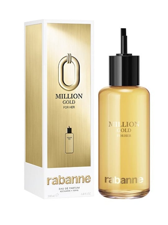 Rabanne Ricarica di profumo MILLION GOLD FOR HER eau de parfum 200ml donna