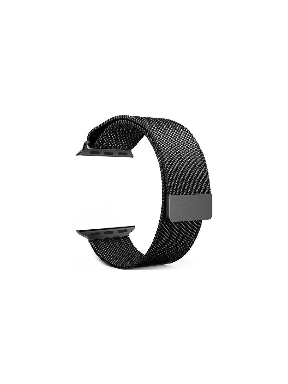 4wrist Fascetta Milan in acciaio per Apple Watch - Nera 42/44/45 mm unisex