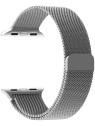 4wrist Fascetta Milan in acciaio per Apple Watch - Argento 38/40/41 mm unisex