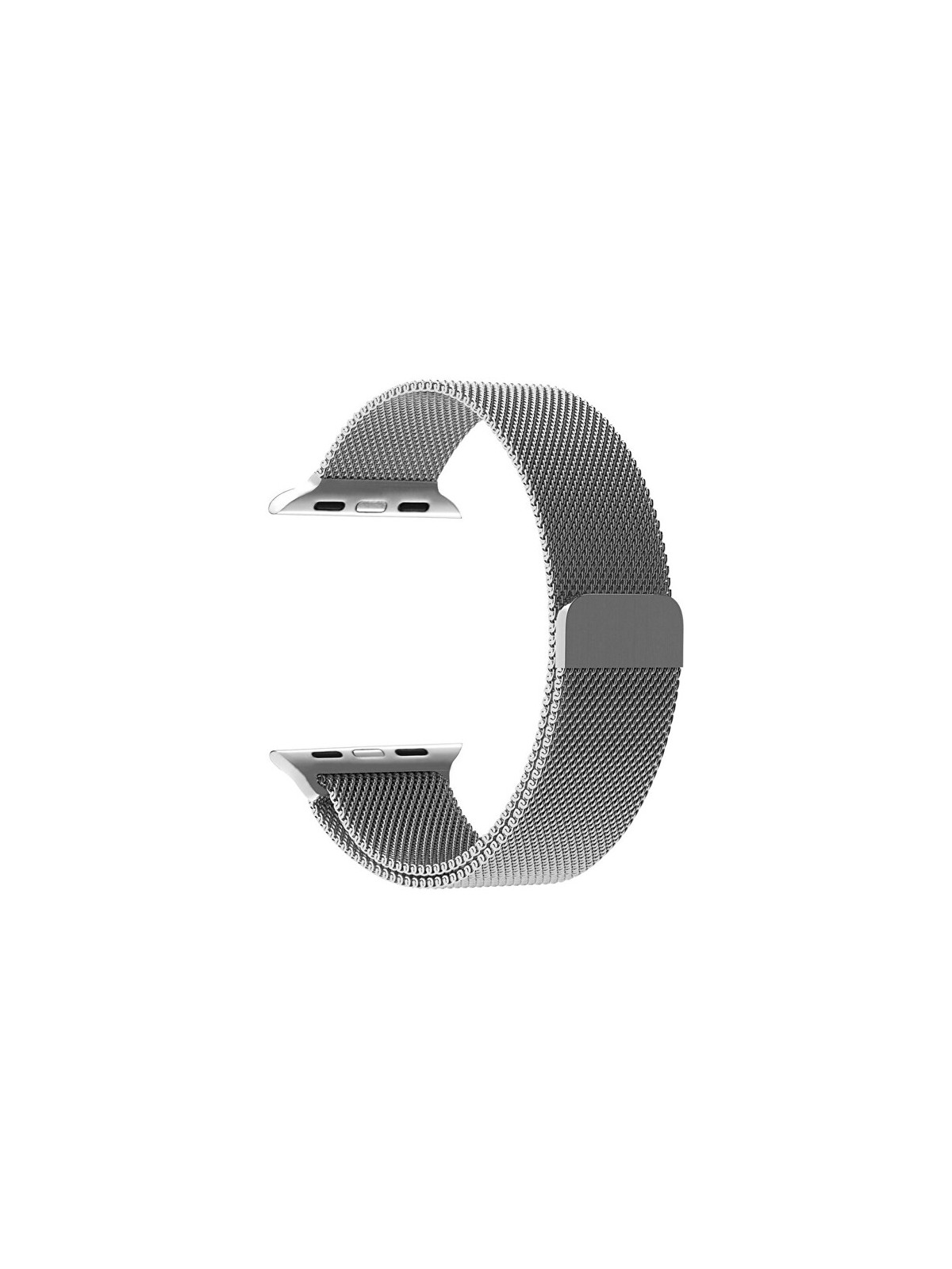 4wrist Fascetta Milan in acciaio per Apple Watch - Argento 42/44/45 mm unisex
