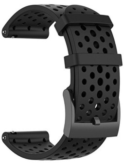 4wrist Cinturino per Suunto 9, 9 Baro, Spartan Sport e Suunto 7 - Nero unisex