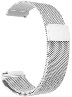 4wrist Anello milanese per Garmin 20 mm - Argento unisex