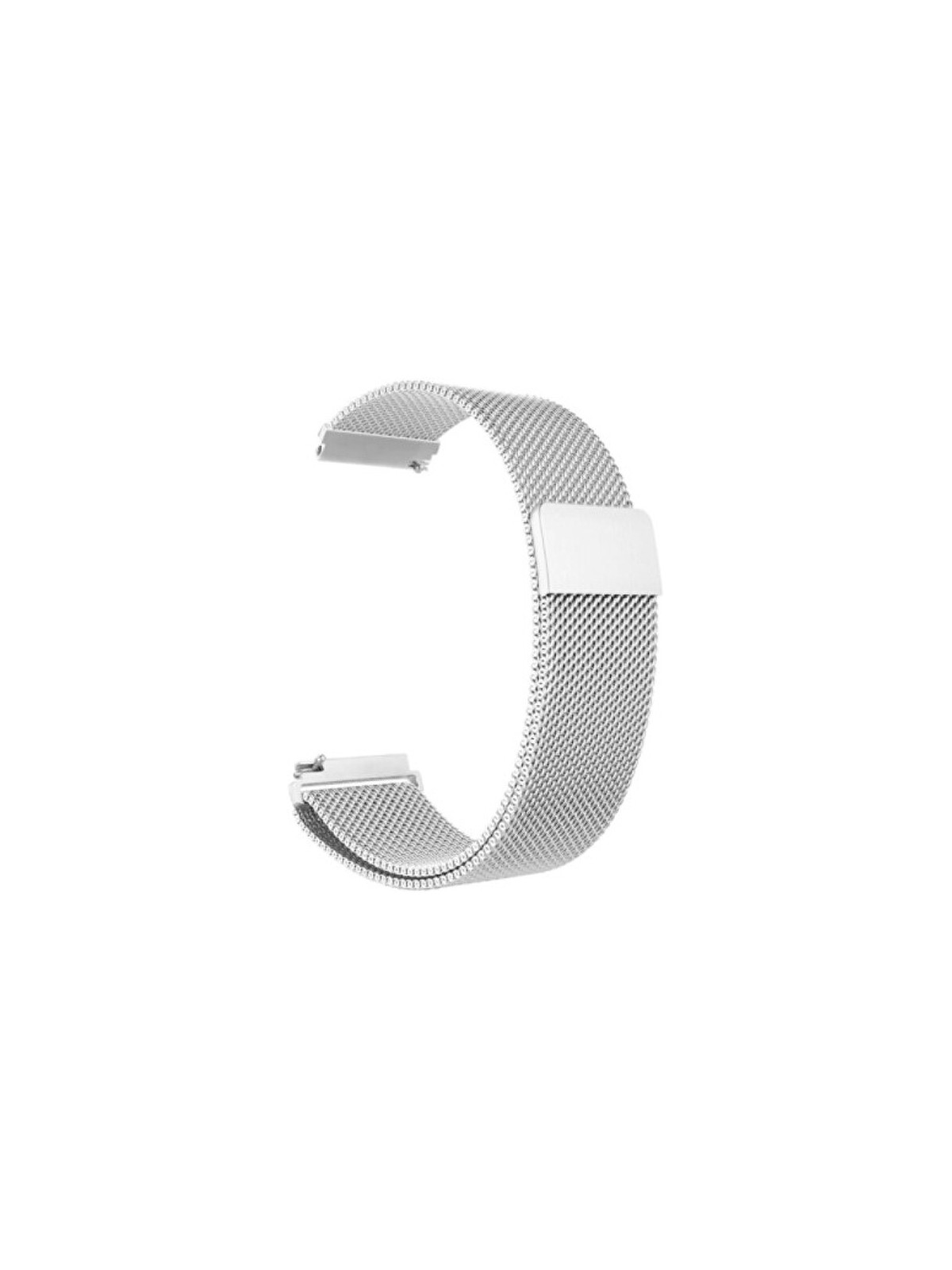 4wrist Anello milanese per Garmin 20 mm - Argento unisex