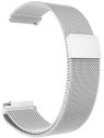 4wrist Anello milanese per Garmin 20 mm - Argento unisex