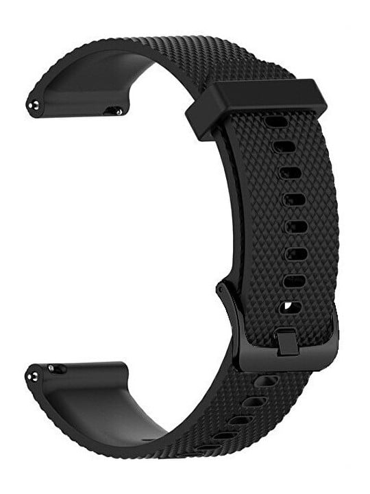 4wrist Cinturino per Garmin 20 mm - Nero unisex