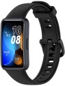 4wrist Cinturino in silicone per Huawei Watch Band 10, 9, 8 - Nero unisex