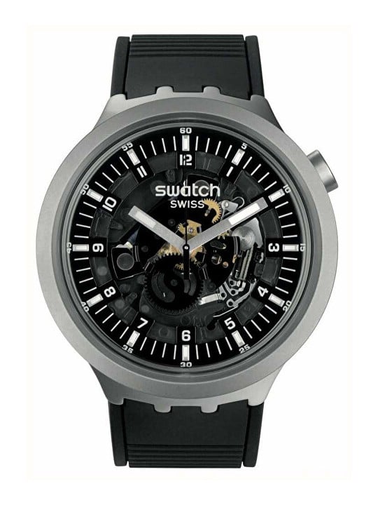 Swatch Grande, audace e oscura ironia SB07S105 unisex