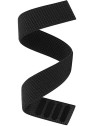 4wrist Cinturino in nylon ad anello per Garmin Fenix 7/6/5/Forerunner 935/945 - 22 mm - Nero unisex